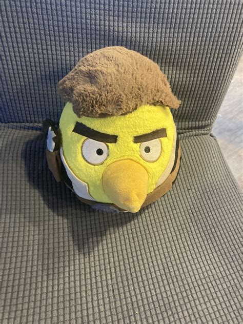 Angry Birds Star Wars Han Solo Plush Stuffed Bird Toy 7 inch (2012)