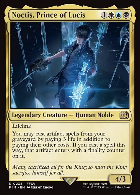 Commander Noctis, Prince of Lucis deck by Bjorn Reyes • MTG DECKS