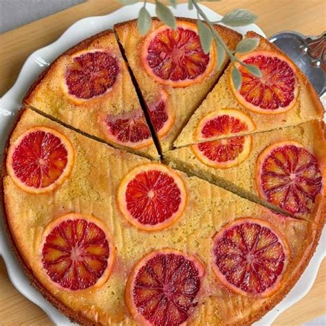 Easy Blood Orange Upside Down Cake - JoinYourLife4U