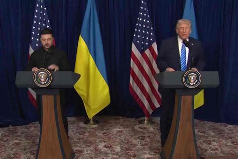 Trump and Zelensky Cite Progress but Peace Deal Remains Elusive - The ...