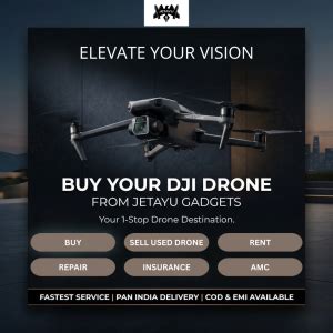 Where to Buy DJI Drones in Delhi NCR | Jetayu Gadgets