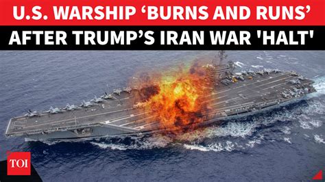 America's most powerful aircraft carrier leaves Iran’s battlefield as ...