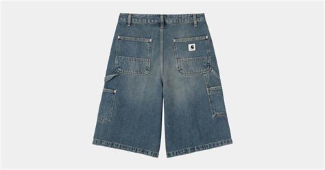 Carhartt WIP W' Nixon Double Knee Short, Blue | Official Online Store