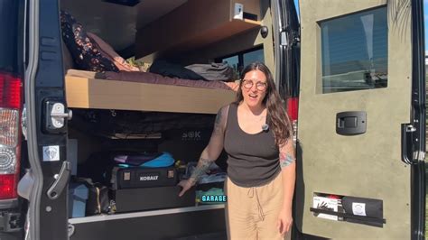 This Camper Van Is a Full-Time Mobile Home With a Striking Earthy ...