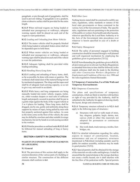 INDIA NATIONAL BUILDING CODE NBC 2016 VOL 2 PDF Technical ...