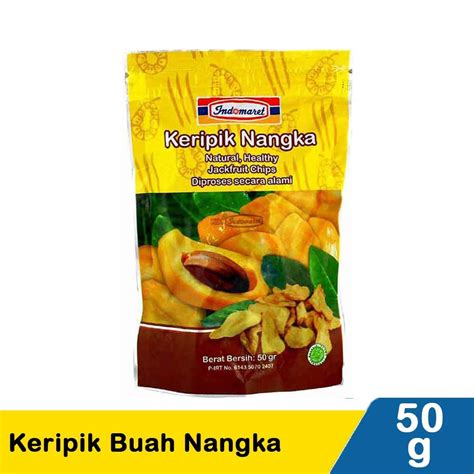 Jual INDOMARET KERIPIK BUAH NANGKA 50g | Shopee Indonesia