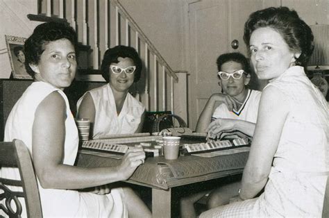 Granny Camps at Twice Is Nice--MAHJONG Beginners Class, Twice Is Nice ...