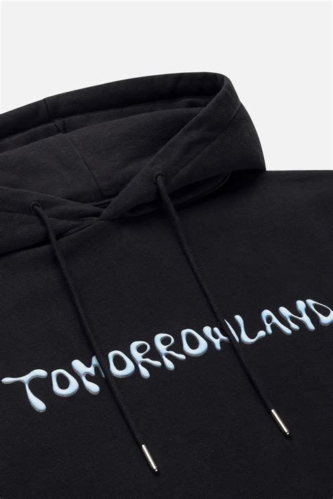 Bubble Hoodie Black - Tomorrowland Store