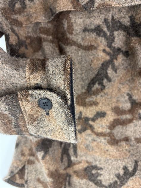 Sleeping Indian Mountain Hunter Ridgeline Shirt Sz M Camo - Pre-owned