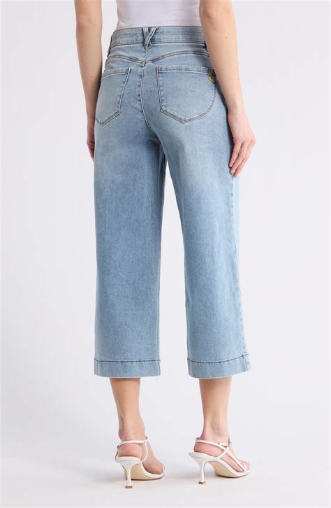 Democracy Wide Leg Cropped Jeans | Nordstromrack