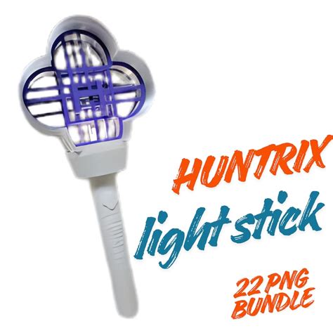 Huntrix Light Stick 3D Model | Kpop Demon Hunters PNG SVG (digital ...