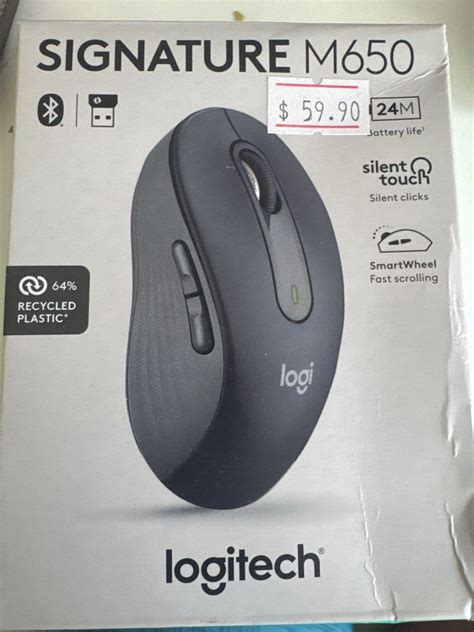 Logitech Signature M650 Wireless Mouse, Computers & Tech, Parts ...