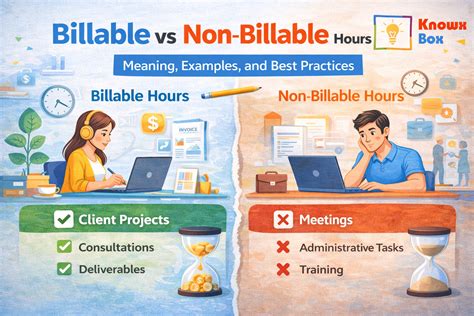 Billable vs Non-Billable Hours: Meaning, Examples & Tips