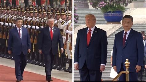 Donald Trump, Xi Jinping Meet At China's Great Hall Of The People Ahead ...