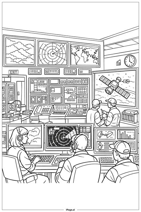 Science Magnetic Train Demo Coloring Page (Free PDF&PNG Printable)