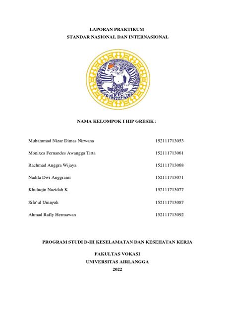 Laporan Praktikum K3: Safety Sign dan Rambu | PDF
