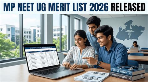MP NEET UG Merit List 2026 Released