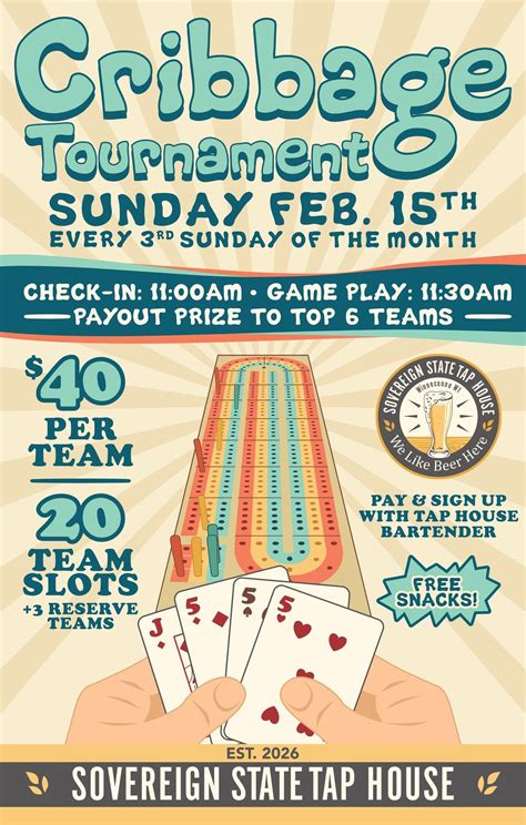 Cribbage Tournament , 908 East main st Suite H, Winneconne, WI, United ...