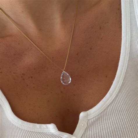 Shine Drop Necklace – EVRYJEWELS
