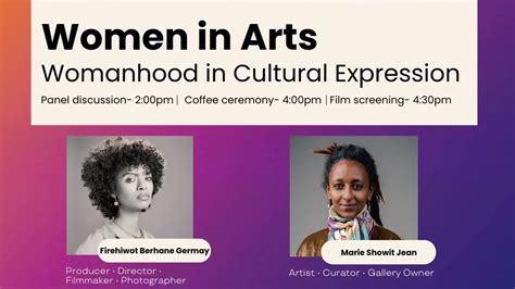 Women in Arts: Womanhood in Cultural Expression | Mar 8, 2026 | Events ...