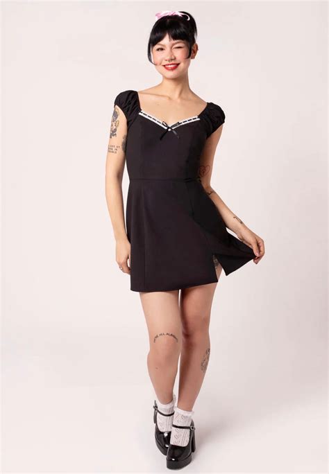 Hellbunny - Gracie Mini Black - Vestido | Nuclear Blast