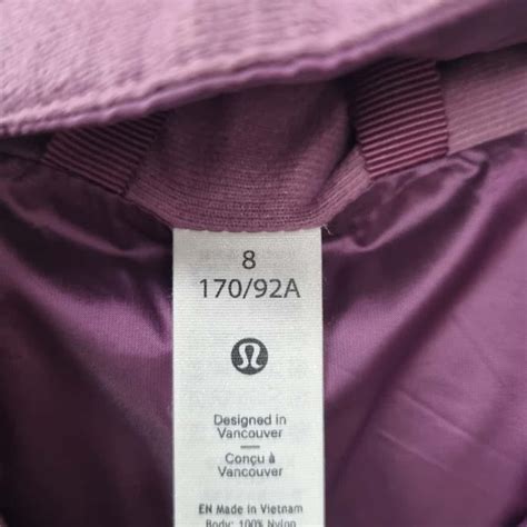 Lululemon Women's Size 8 Performance Jacket in Purple