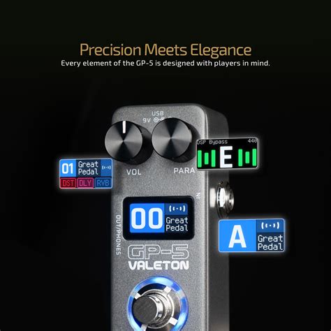 Valeton GP-5 Multi-Effects Processor & NAM/IR Loader Pedal, New