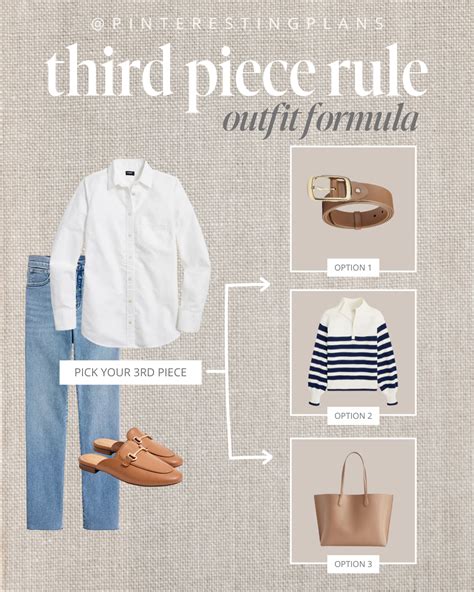 Preppy casual white button down | Smart casual striped knit