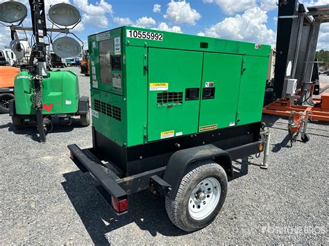 2022 Whisperwatt DCA-25SSIU4F 25 kVA Mobile Generator Set | Ritchie Bros. Auctioneers
