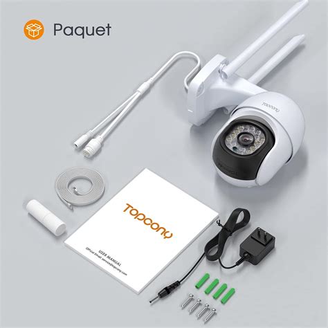 Manual del usuario de la cámara de seguridad para exteriores WiFi ...