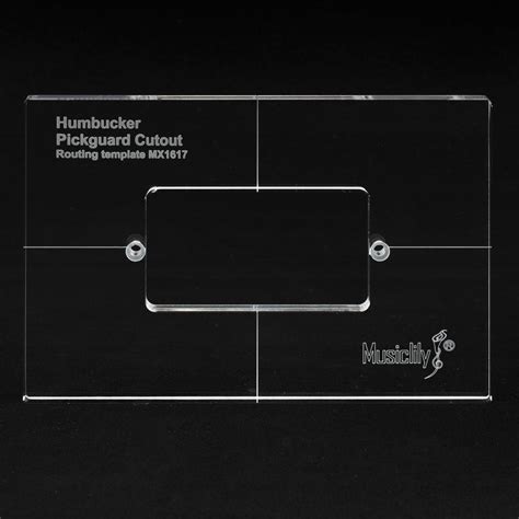musiclily Musiclily Pro CNC Accurate Acrylic Open Style Humbucker ...