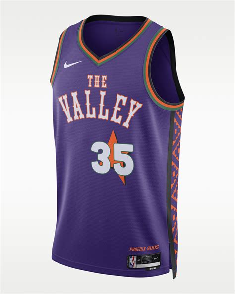 Kevin Durant Phoenix Suns 2024/25 City Edition Men's Nike Dri-FIT NBA ...