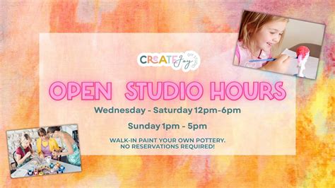 Open Studio Hours, Paint your own pottery!, 29 E Coshocton St ...