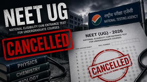NEET UG exam cancelled: Do students need to register again and pay exam ...