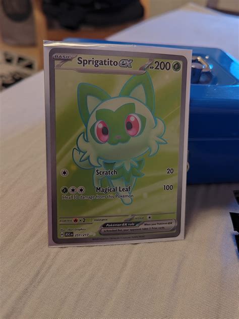 Sprigatito ex 251/217 Ascended Heroes Ultra Rare Pokémon Card NM | Tori