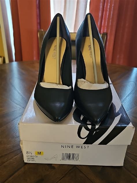 Nine West | Shoes | Nine West Navy Blue Pointedtoe Stiletto Pumps ...