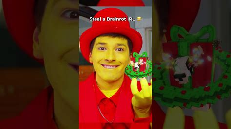 Steal a brainrot in real life 😂