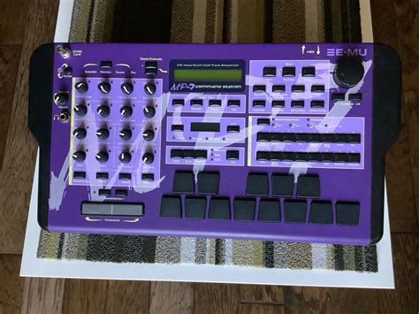 MATRIXSYNTH: EMU MP-7 Command Station Synth Drum-Machine Groovebox