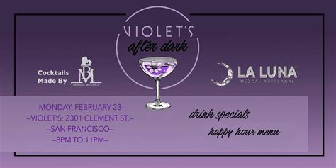 Violets After Dark, 2301 Clement St, San Francisco, 23 February 2026 ...