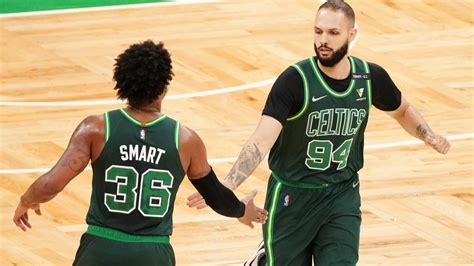 Celtics jersey history No. 94 - Evan Fournier (2021)