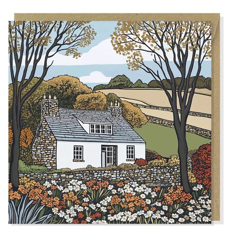 Cornwall Landscape Greeting Card: Blank Inside, Recycled Envelope | Zoe ...