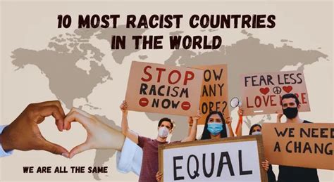 10 Most Racist Countries In The World: India's Ranking Is ...