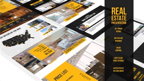 Real Estate Property Presentation with Full HD Residence Photo Layouts ...