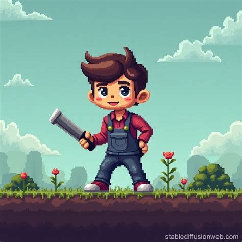 terraria inspired house Prompts | Stable Diffusion Online