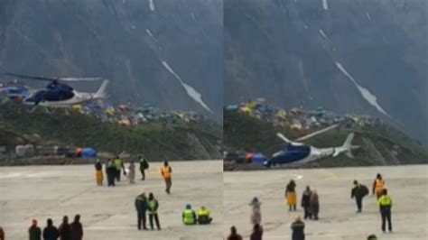 Kedarnath: Helicopter With 7 People Onboard Undergoes Emergency Landing ...