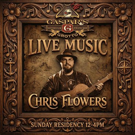 Sunday Residency at Gaspars Grotto, Gaspar's Grotto, Tampa, 6 September ...