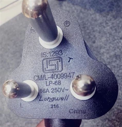 3-Pin Indian 16A 3 Pin Power Code, 1.8 M at ₹ 100/piece in New Delhi ...