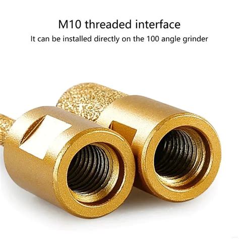 M10 Diamond Finger Milling Bits 3-Pack - Wear-Resistant for Granite ...