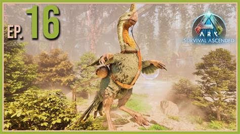 The Chaos of Gigantoraptor Bonding High Level Babies | ARK: Survival ...