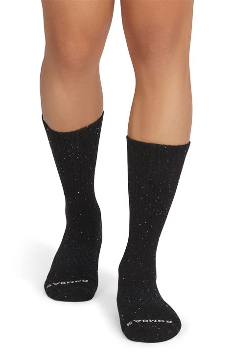 Bombas All Over Donegal Crew Socks | Nordstrom